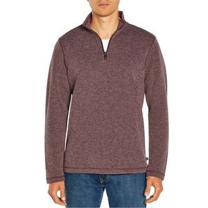 Gap Men's Port Royal Purple Quarter-Zip Pullover Size S NWT